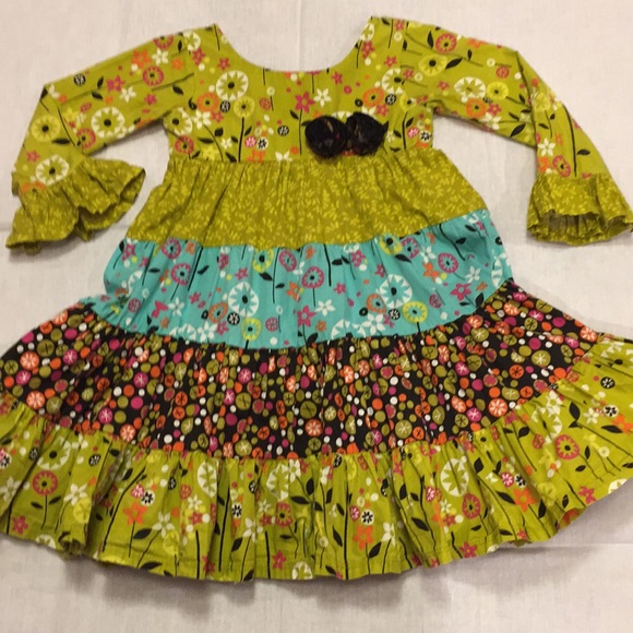 Jelly The Pug Other - Jelly the Pug little girls ruffled dress EUC.  4
